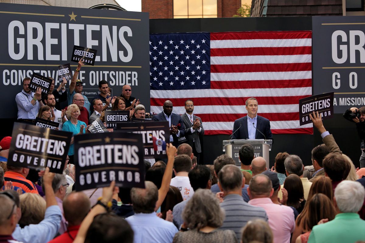 Eric Greitens running for Missouri governor